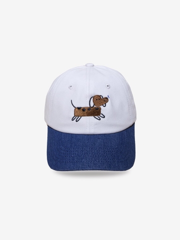 No Wiener Denim Bill Cap