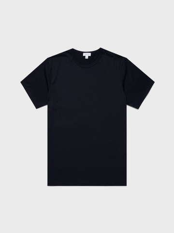 SS Crew Neck T Shirt in Midnight Navy