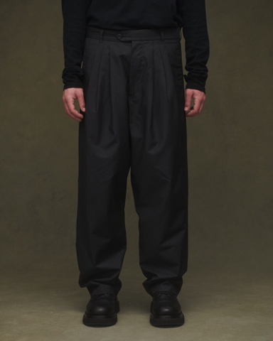 3 Pleated Pants In Flannel