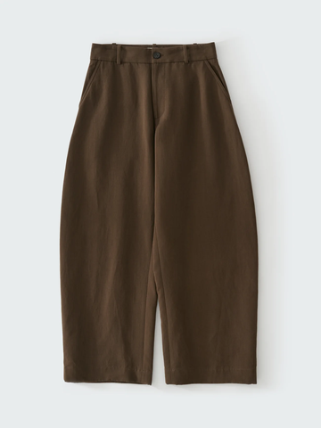 Peat Double Cotton Linen Levy Pants