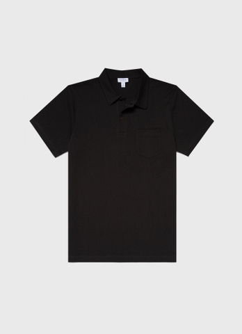Riviera Polo Shirt in Coffee