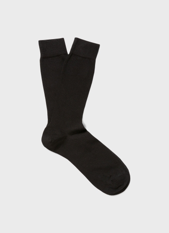 Cotton Sock in Black