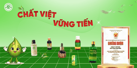 Công ty CP Dầu tràm Cung Đình vinh dự đạt chứng nhận Hàng Việt Nam Chất Lượng Cao năm 2026 (ngày 31/03/2026)