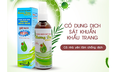 Dung dịch sát khuẩn khẩu trang và cách dùng an toàn trong mùa dịch