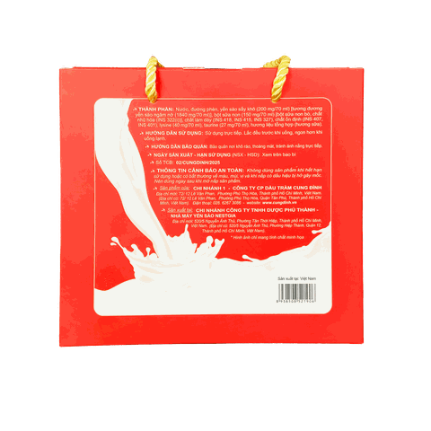 Yến chưng bột sữa non VieNest Cung Đình Kids (Lốc 6 hũ x 70ml)