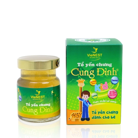 Tổ yến chưng VieNest Cung Đình_ For Kids (70ml)