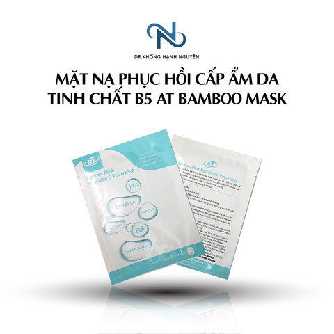 Mặt Nạ Phục Hồi Cấp Ẩm Da Tinh Chất B5 AT Bamboo Mask