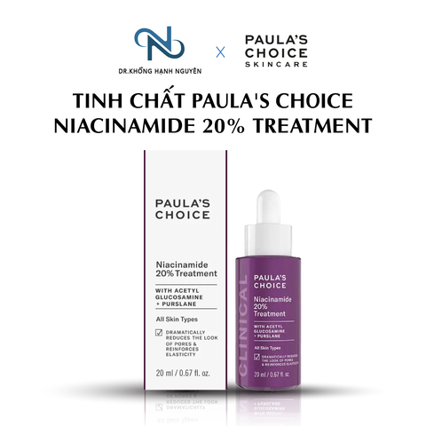 [HÀNG NHẬP KHẨU] Tinh Chất Giảm Thâm, Se Khít Lỗ Chân Lông Paula's Choice Clinical Niacinamide 20% Treatment
