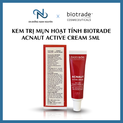 kem mụn biotrade Acnaut Active cream
