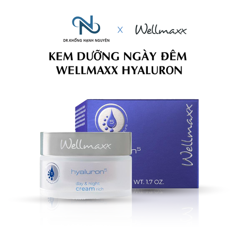 [HÀNG NHẬP KHẨU] Kem Dưỡng Chống Lão Hoá Wellmaxx Hyaluron Anti-Age Day & Night Absolute Cream Rich