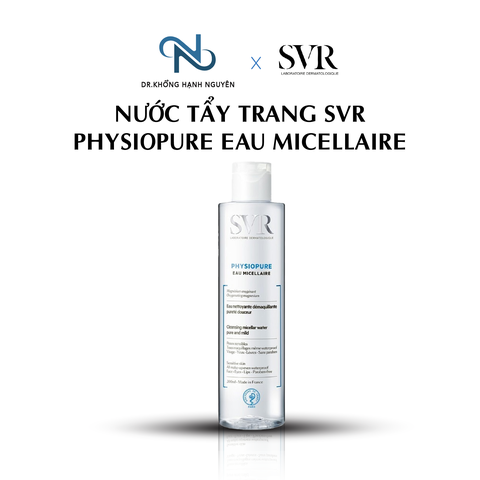 [HÀNG NHẬP KHẨU] Nước Tẩy Trang SVR Physiopure Eau Micellaire Cho Da Nhạy Cảm (75ml và 200ml)