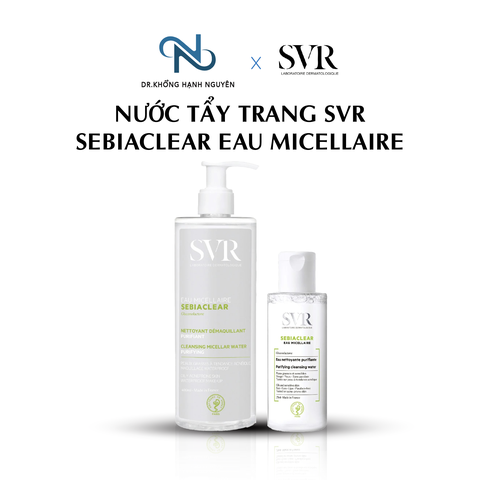 [HÀNG NHẬP KHẨU] Nước Tẩy Trang SVR Sebiaclear Eau Micellaire Cho Da Dầu Mụn