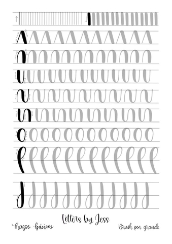 Những cây bút luyện Brush Lettering cho người mới bắt đầu?