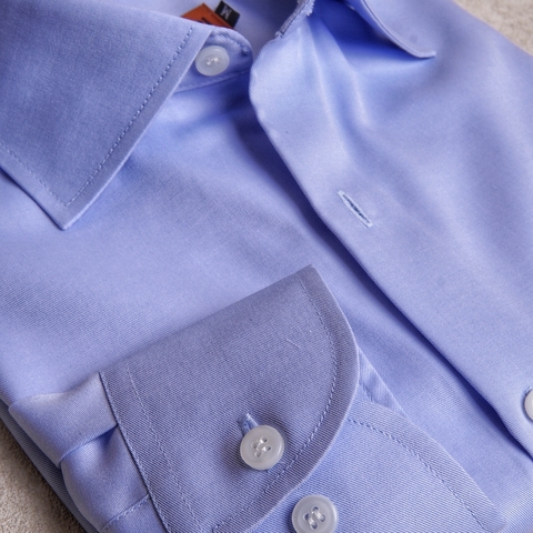 Premium Twill Blue Cotton Shirt