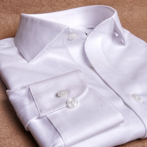 Twill White TW02 Cotton Shirt