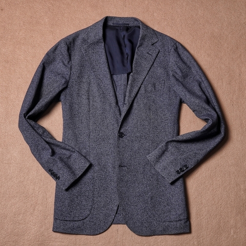 Grey Cotton Blend Jersey Knit - United Arrows