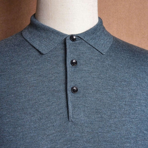 Napoli Smoky Jade Knit Polo