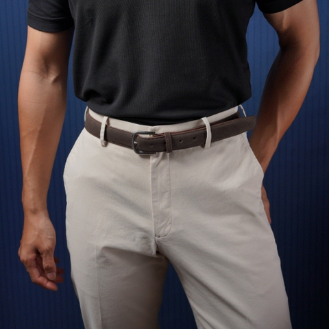 Light Beige Zicnor Washed Chino Ankle Length