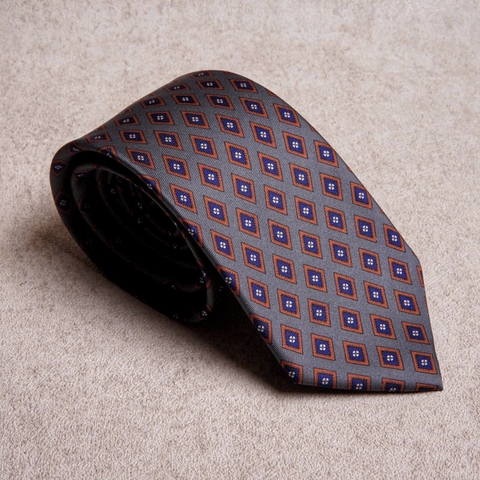 Diamond Blue Green Tie