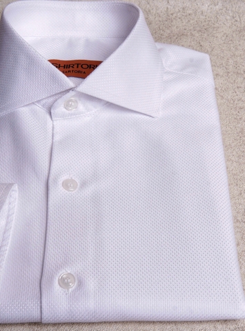 Premium Dobby White DW04 Cotton Shirt