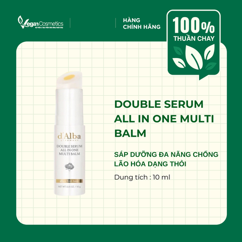 D’ALBA DOUBLE SERUM ALL IN ONE MULTI BALM