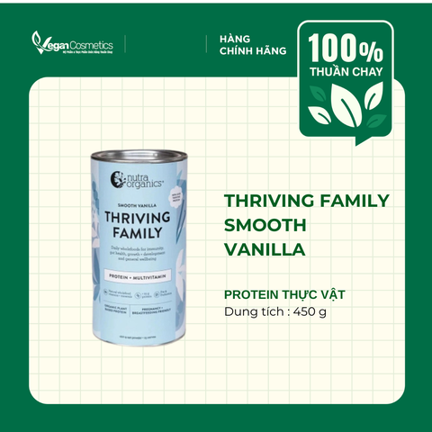 NUTRA ORGANICS THRIVING FAMILY SMOOTH VANILLA