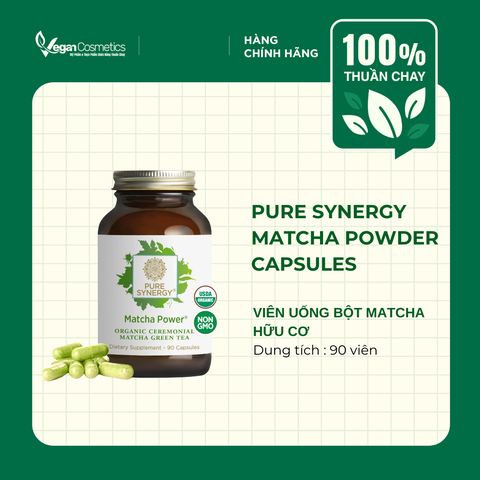 PURE SYNERGY MATCHA POWDER CAPSULES