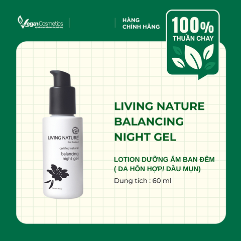 LIVING NATURE BALANCING NIGHT GEL
