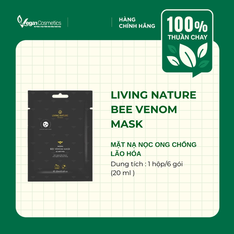 LIVING NATURE BEE VENOM MASK