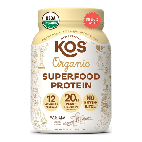 KOS ORGANIC PLANT PROTEIN VANILLA