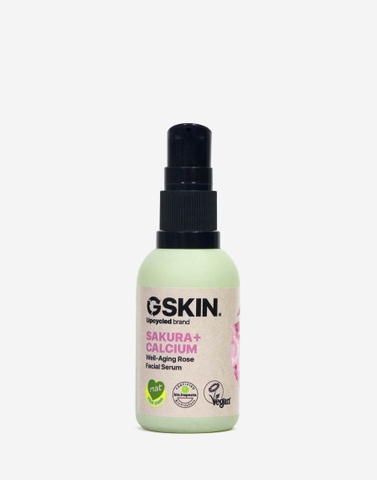 GSKIN SAKURA + CALCIUM FACIAL SERUM 