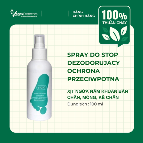 ZIAJA SPRAY DO STOP DEZODORUJACY OCHRONA PRZECIWPOTNA