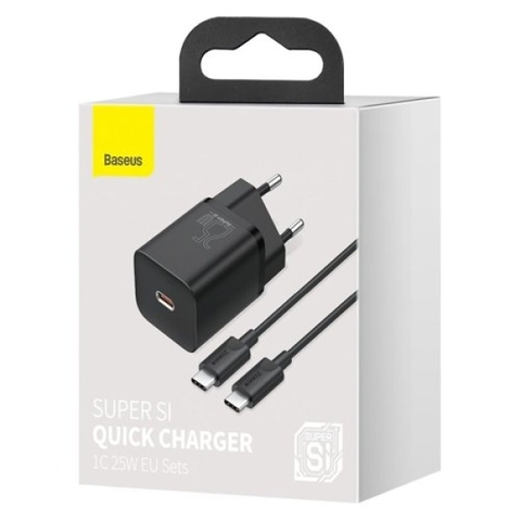 Bộ Cốc + Cáp sạc Baseus 25W Type-C