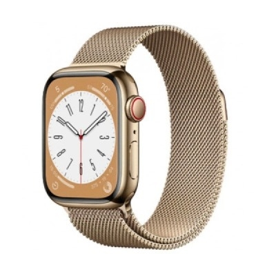 Apple Watch S8 LTE 45mm viền thép dây thép - Chính hãng VN/A