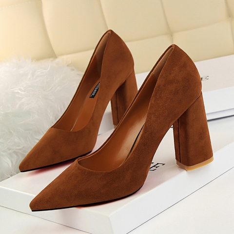Giày cao gót Bigtree chính hãng Giày nữ thời trang Giày công sở 828-2