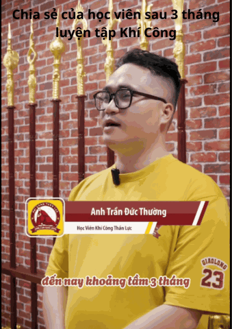 Chia sẻ của Học viên sau 3 tháng tập luyện Khí công - xem video