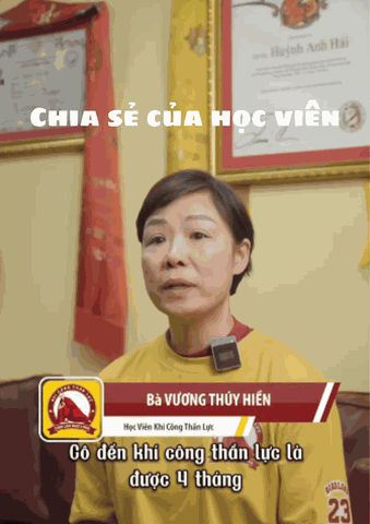 Chia sẻ của học viên nữ của Khí Công Thần Lực - xem video