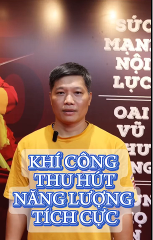 Anh Bùi Quang Hiệp - Học viên cơ sở Tây Hồ, Hà Nội chia sẻ cảm nhận sau 5 tháng tập luyện Khí Công Thần Lực.