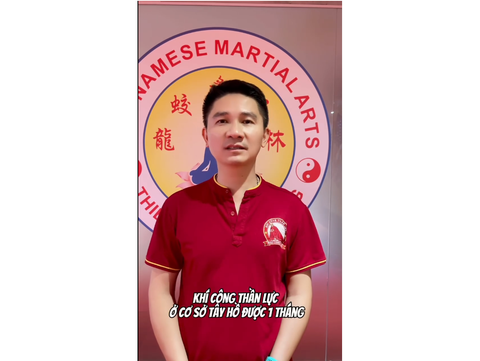 Anh Phạm Trường Giang - Học viên cơ sở Tây Hồ, Hà Nội chia sẻ