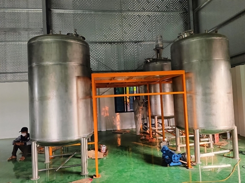 Giàn Bồn Khuấy Sơn BKS-AAU