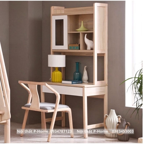 Bàn học liền kệ sách hiện đại PHH-16