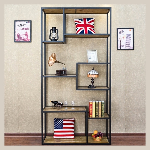 Kệ trang trí khung sắt PH668