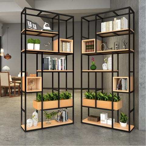 Kệ trang trí quán cà phê PH779