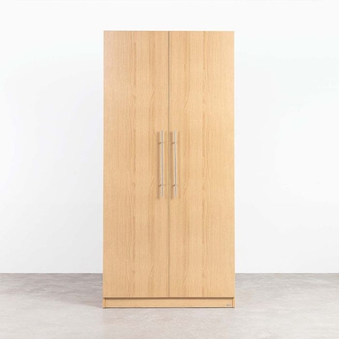 Tủ áo MDF 1.2m Vân Sồi sáng PHA112S