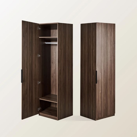 Tủ Quần  Áo MDF P-home 600x2000mm thanh treo (0.6mx1.2m) PHA-006C