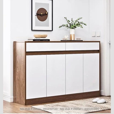 Tủ giày gia đình thông minh gỗ MDF PHG-17