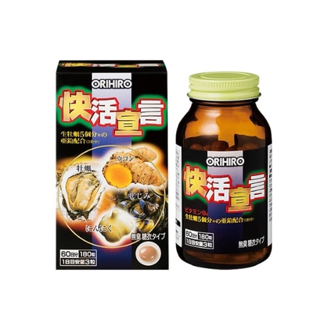 ORIHIRO - Viên uống tinh chất hàu tỏi nghệ: