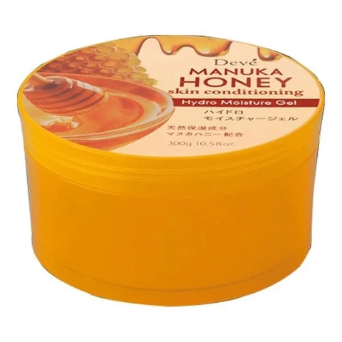 Kumano Yushi - Gel Dưỡng Da 5 Trong 1 Chiết Xuất Mật Ong Deve (300g)