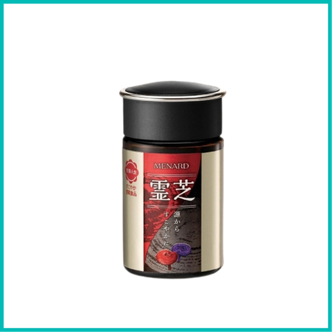 MENARD - Viên Uống Linh Chi Đen & Đỏ Tinh Khiết Cô Đặc Reishi 100 Viên, Thượng Phẩm Linh Chi