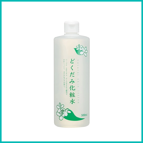 CHINOSHIOSYA - Nước Hoa Hồng Dokudami Natural Skin Lotion Diếp Cá Ngăn Ngừa Mụn 500ml